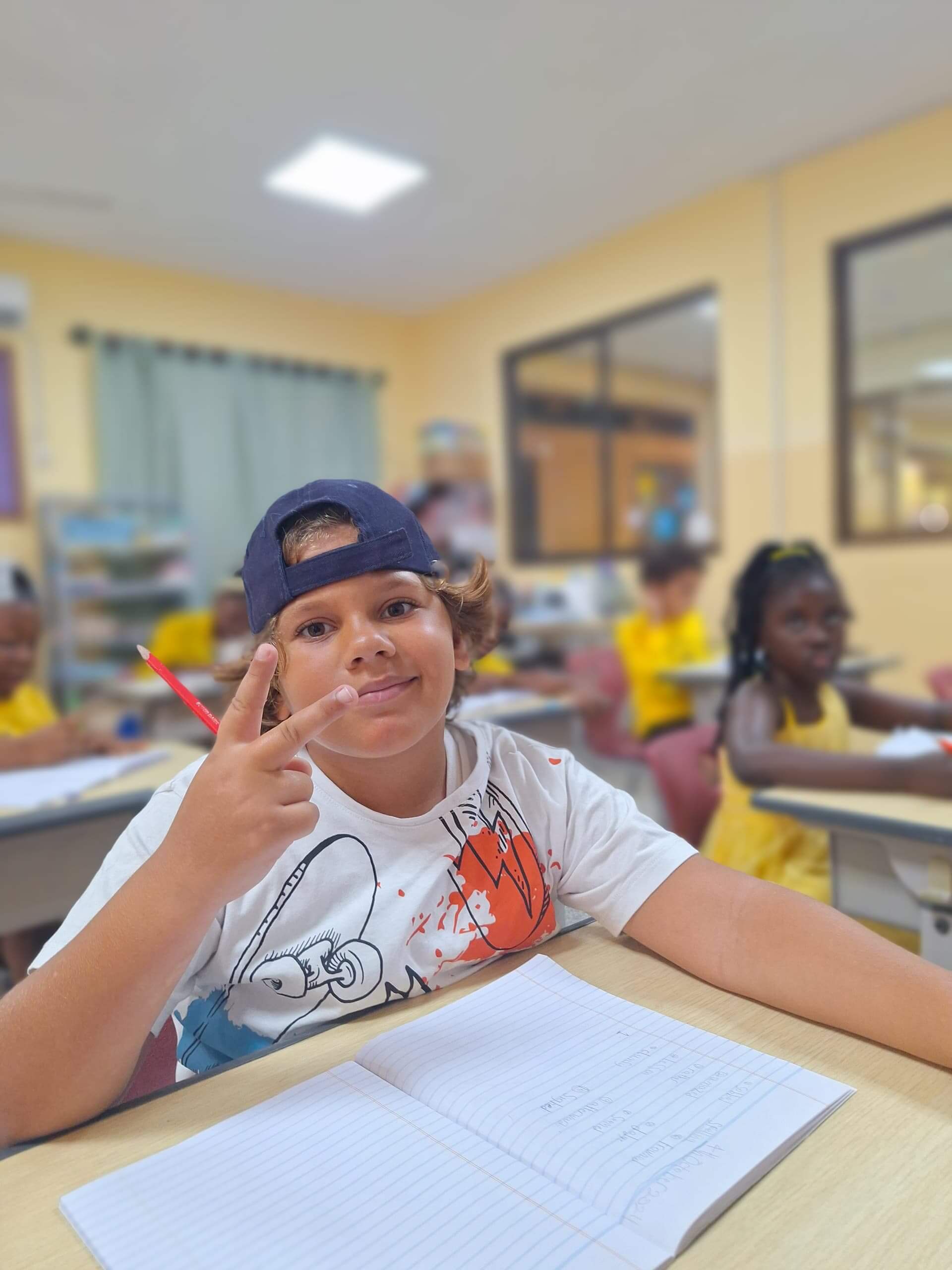 Students at Takoradi International School